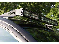 N-Fab 50 Series LED Light Bar Roof Top Light Bar Mount; Textured Black (99-06 Sierra 1500)