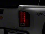 Raxiom LED Tail Lights; Chrome Housing; Red/Clear Lens (07-13 Silverado 1500)