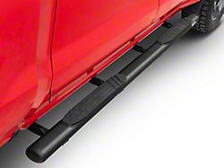 4-Inch OE Xtreme Side Step Bars; Textured Black (19-22 Sierra 1500 Crew Cab)