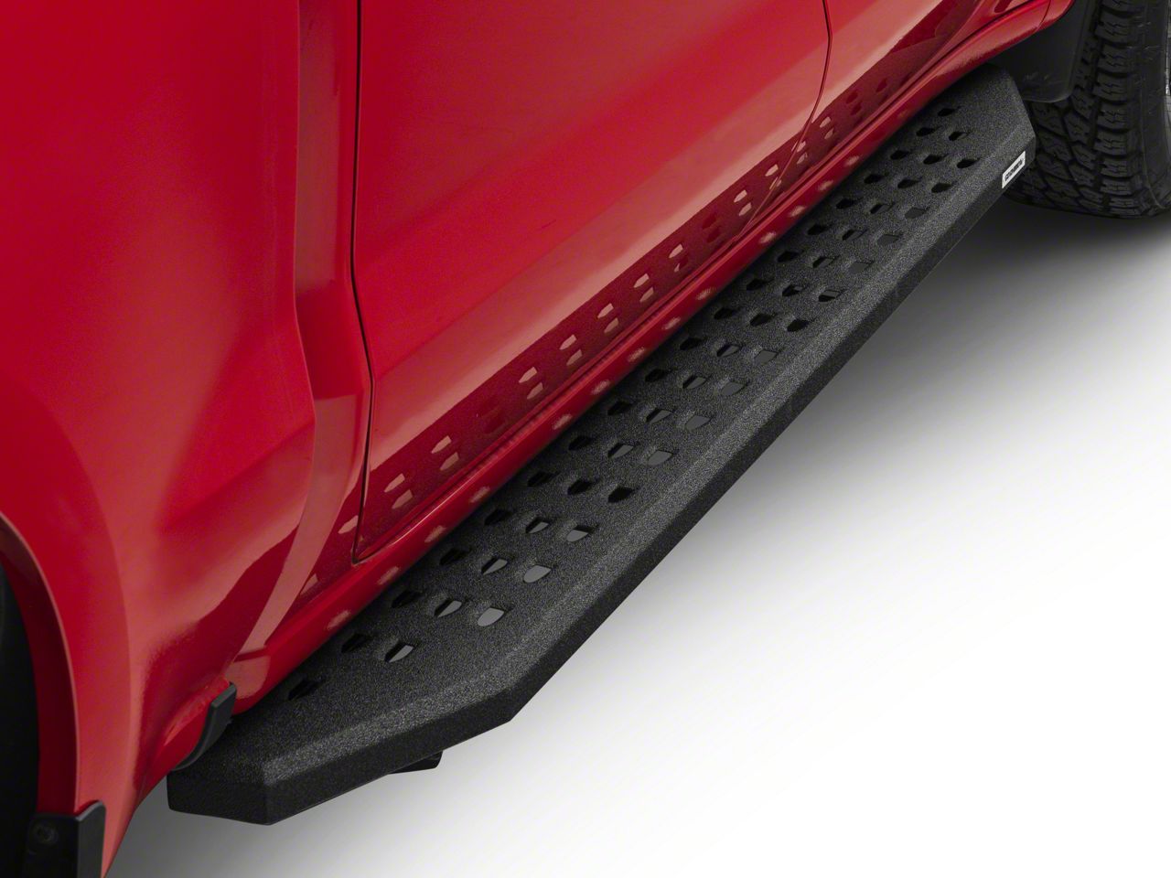 black running boards for chevy silverado