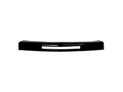 Front Bumper Center Section Cover with Bumper Air Intake Opening; ABS Plastic; Gloss Black (07-13 Silverado 1500 w/ Steel Bumper)