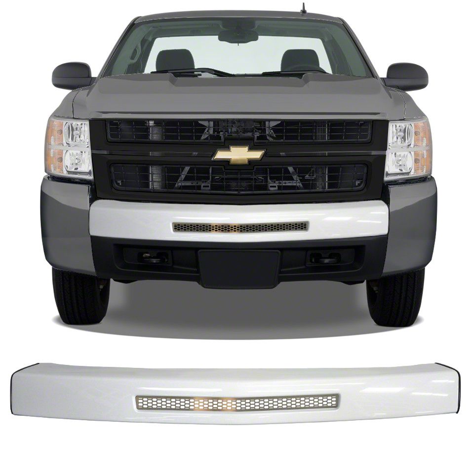 Silverado 1500 Front Bumper Center Section Cover with Bumper Air Intake ...