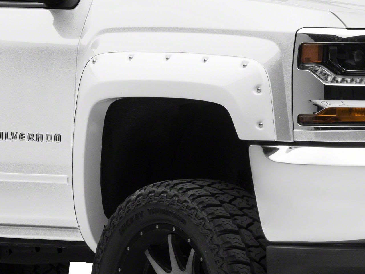 summit white silverado fender flares