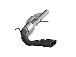 MBRP 3-Inch Black Series Dual Exhaust System; Middle Side Exit (09-18 5.3L Sierra 1500)