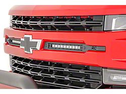 Rough Country Dual 10-Inch Black Series LED Grille Kit (19-21 Silverado 1500, Excluding Custom, Trail Boss & WT)