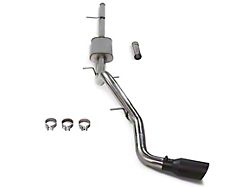 Flowmaster FlowFX Single Exhaust System with Black Tip; Side Exit (19-23 5.3L Sierra 1500 w/o Factory Dual Exhaust)