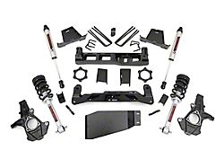 Rough Country 7.50-Inch Suspension Lift Kit with Lifted Struts and V2 Monotube Shocks (07-13 4WD Sierra 1500)
