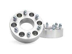 Rough Country 2-Inch Wheel Spacers; Pair; Aluminum (99-20 Sierra 1500, Excluding 1999 4WD)