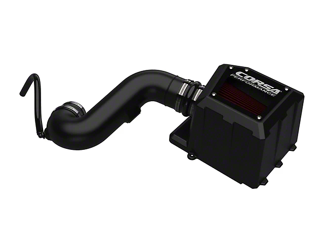 Corsa Performance Closed Box Cold Air Intake with DryTech 3D Dry Filter (19-23 6.2L Sierra 1500)