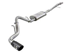 AFE Apollo GT Series Single Exhaust System with Black Tip; Side Exit (19-23 5.3L Sierra 1500)