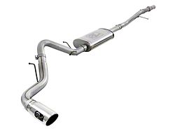 AFE Apollo GT Series Single Exhaust System with Polished Tip; Side Exit (19-23 5.3L Sierra 1500)