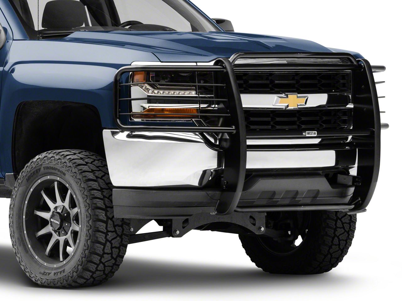 Silverado 1500 Sportsman Grille Guard; Black (16-18 Silverado 1500)