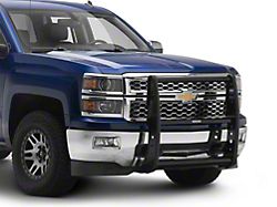 Go Rhino 3000 Series StepGuard Center Grille Guard; Black (14-18 Silverado 1500)