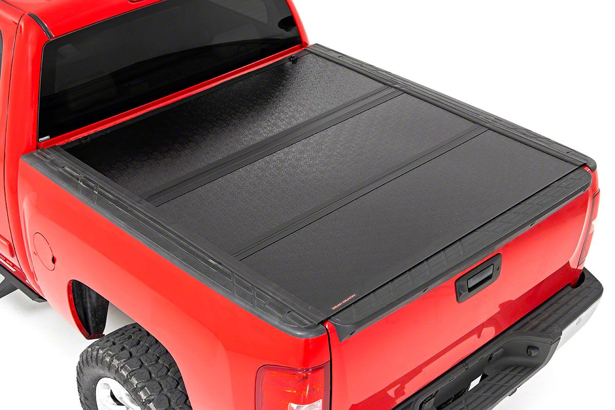 hard tri fold tonneau cover 2020 silverado