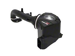AFE Momentum GT Cold Air Intake with Pro 5R Oiled Filter; Black (19-26 2.7L Silverado 1500)