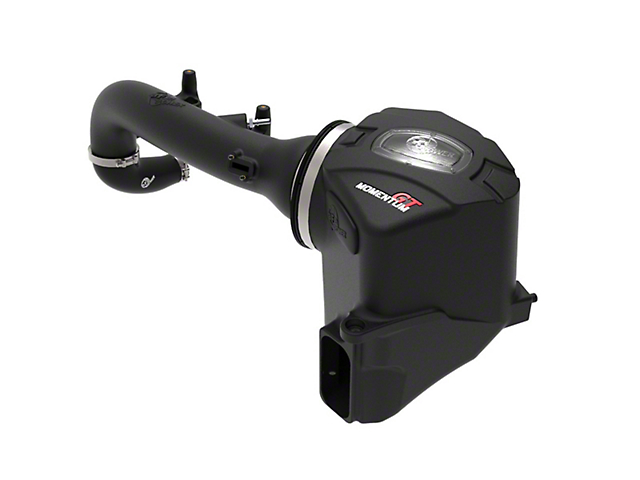AFE Momentum GT Cold Air Intake with Pro DRY S Filter; Black (19-23 2.7L Silverado 1500)