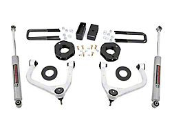 Rough Country 3.50-Inch Suspension Lift Kit with Upper Control Arms and Premium N3 Shocks (19-22 Sierra 1500 Crew Cab w/ 5.80-Foot Short Box, Excluding AT4 & Denali)