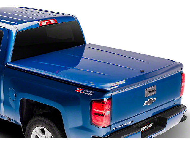 UnderCover LUX Hinged Tonneau Cover; Pre-Painted (19-22 Silverado 1500 w/ 5.80-Foot Short Box)