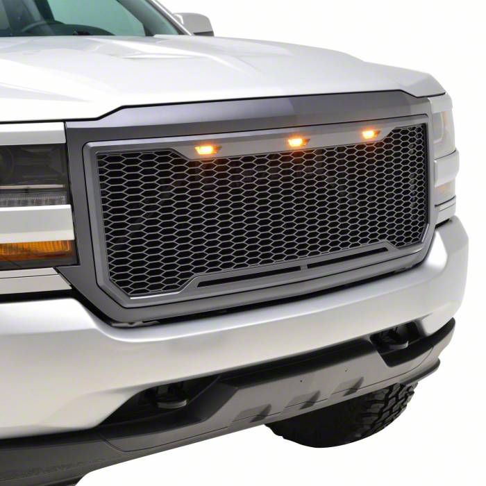 amber grill lights silverado