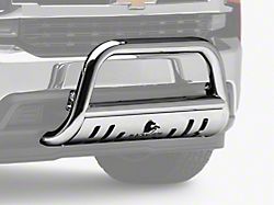 Bull Bar; Stainless Steel (19-22 Silverado 1500, Excluding ZR2)