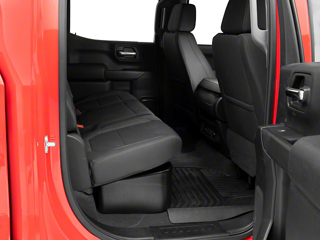 Husky Liners GearBox Under Seat Storage Box; Black (19-22 Silverado 1500 Crew Cab)