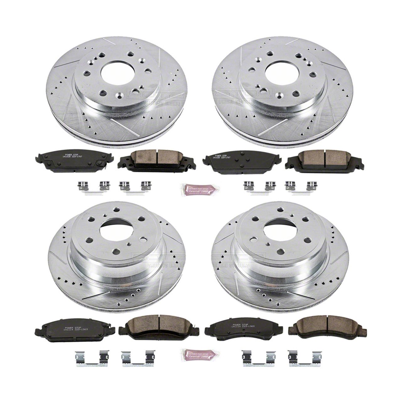 PowerStop Rotor Kit | 2012–2014 Chevrolet Silverado 2500 HD (SC6259) main image 0