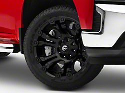 Fuel Wheels Vapor Matte Black 6-Lug Wheel; 20x9; 1mm Offset (19-22 Silverado 1500)