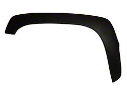 Fender Flare; Textured Black; Front Driver Side; Replacement Part (99-06 Silverado 1500)