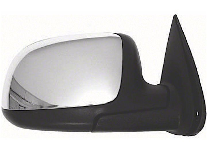 Silverado 1500 Powered Non-Heated Foldaway Side Mirror; Passenger Side ...