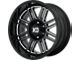 XD Cage Gloss Black Milled 6-Lug Wheel; 20x10; -18mm Offset (16-23 Tacoma)