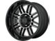 XD Cage Gloss Black with Gray Tint 6-Lug Wheel; 20x9; 0mm Offset (21-24 Bronco, Excluding Raptor)