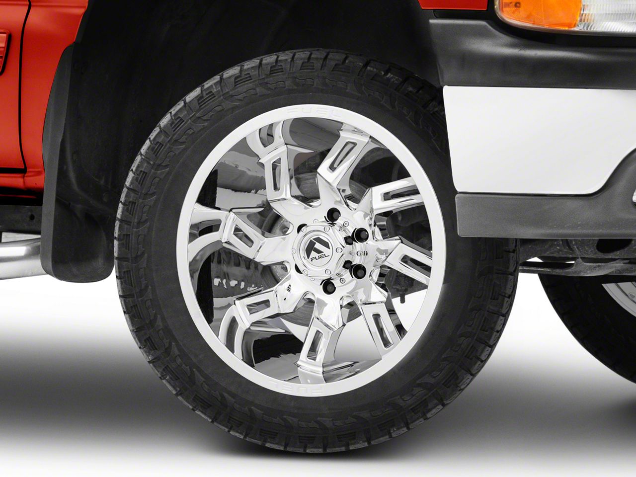Fuel Wheels Tundra Lockdown Chrome 6Lug Wheel; 22x10; 18mm Offset D74622008447 (2223 Tundra