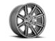 Fuel Wheels Rogue Platinum Brushed Gunmetal 6-Lug Wheel; 20x9; 1mm Offset (22-24 Tundra)