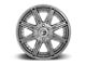 Fuel Wheels Rogue Platinum Brushed Gunmetal 6-Lug Wheel; 20x10; -18mm Offset (22-24 Tundra)