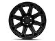 Fuel Wheels Siege Matte Black 6-Lug Wheel; 20x9; 1mm Offset (05-15 Tacoma)