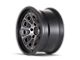 Mayhem Wheels Flat Iron Matte Black with Dark Tint 6-Lug Wheel; 17x9; -12mm Offset (05-15 Tacoma)