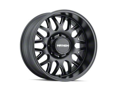 Mayhem Wheels Tripwire Gloss Black Milled 6-Lug Wheel; 20x9; 0mm Offset (21-24 Bronco, Excluding Raptor)