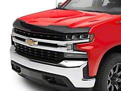 Weathertech Low Profile Hood Protector; Dark Smoke (19-26 Silverado 1500, Excluding 22-26 Trail Boss & ZR2)