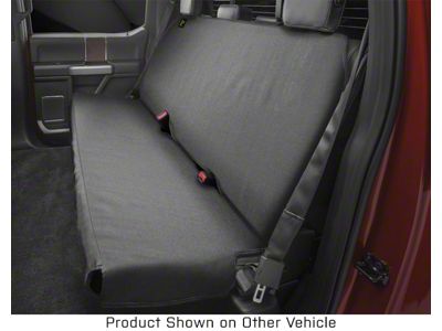 Weathertech Second Row Seat Protector; Charcoal (07-24 Tundra CrewMax)