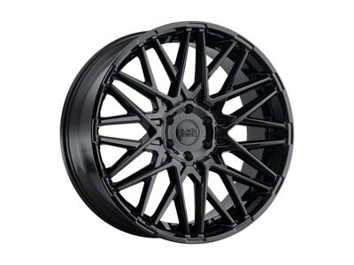 Black Rhino Morocco Gloss Black 6-Lug Wheel; 20x9; 15mm Offset (2024 Tacoma)