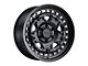 Black Rhino Grange Matte Black with Machined Tint Ring 6-Lug Wheel; 18x9; 12mm Offset (16-23 Tacoma)