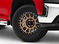 Method Race Wheels MR305 NV Bronze 6-Lug Wheel; 17x8.5; 0mm Offset (19-22 Silverado 1500)