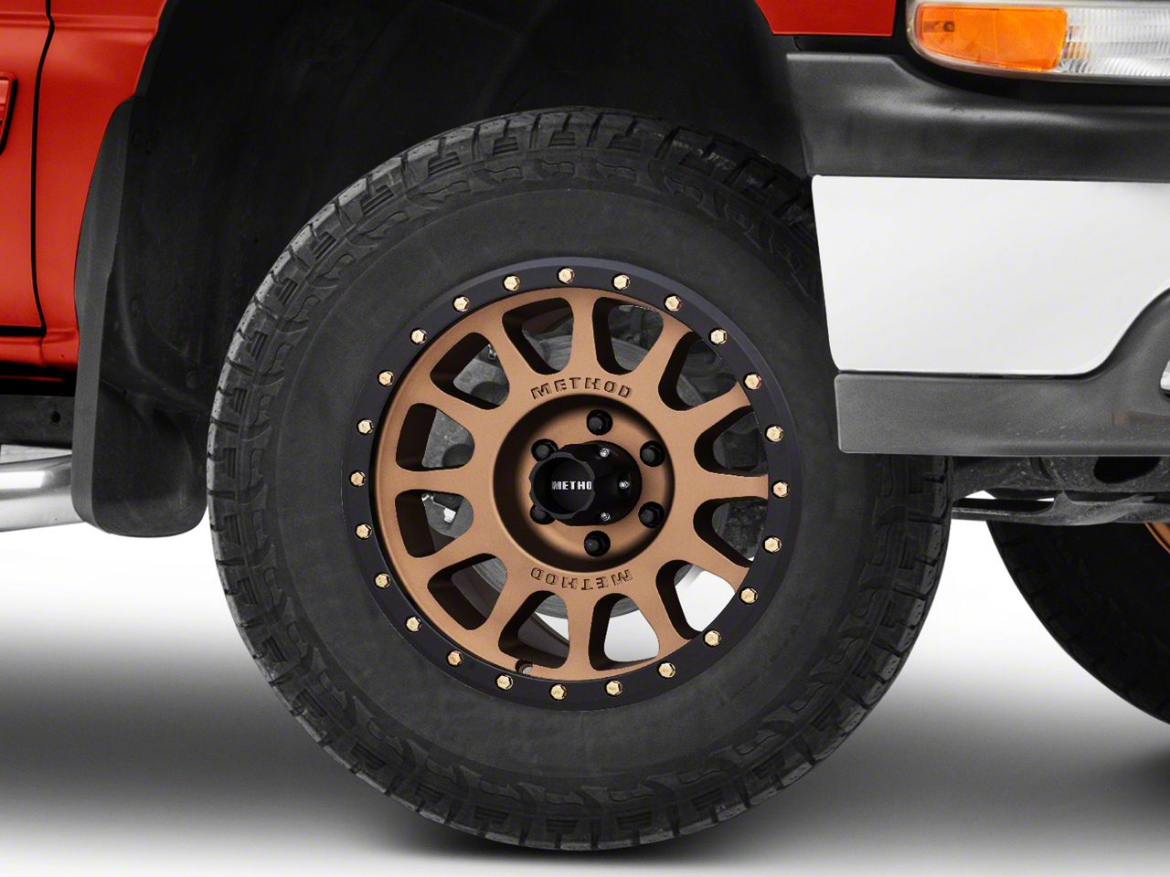 Method Race Wheels Silverado 1500 MR305 NV Bronze 6-Lug Wheel; 18x9 ...