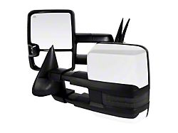 Powered Heated Towing Mirrors with Smoked LED Turn Signals; Chrome (03-06 Sierra 1500)