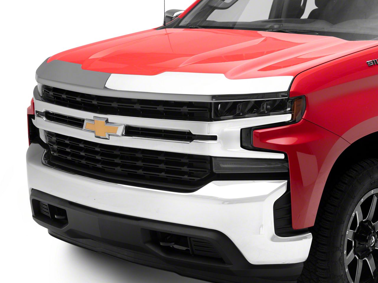 Silverado 1500 Aeroskin Hood Protector; Chrome (19-22 Silverado 1500 ...