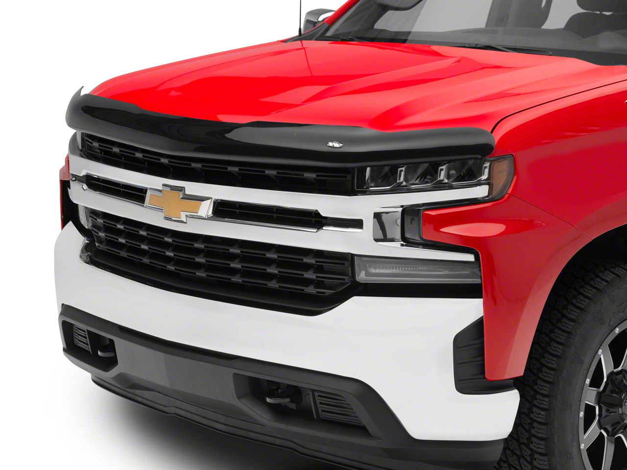 Silverado 1500 Bugflector II Hood Shield; Dark Smoke (19-22 Silverado ...