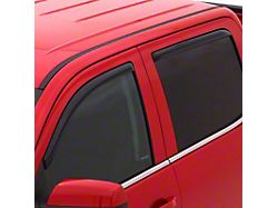 In-Channel Ventvisor Window Deflectors; Front and Rear; Dark Smoke (19-22 Sierra 1500 Double Cab)