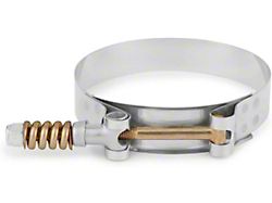 Mishimoto Stainless Steel Constant Tenstion T-Bolt Clamp; 3.39 to 3.70-Inch (Universal; Some Adaptation May Be Required)