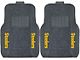 Molded Front Floor Mats with Pittsburgh Steelers Logo (Universal; Some Adaptation May Be Required)