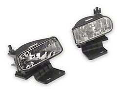 OE Style Replacement Fog Lights; Clear (99-02 Silverado 1500)